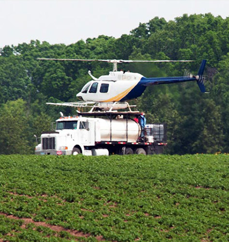 Omaha Helicopter Truck Re-Fuel